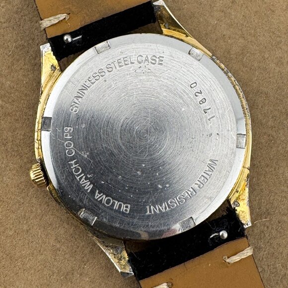 Vintage BulovaP9 Railroad Approved Quartz Watch Day and Date - Picture 6 of 8